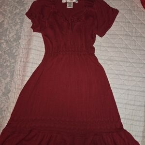 Max Studio Red Mini Dress